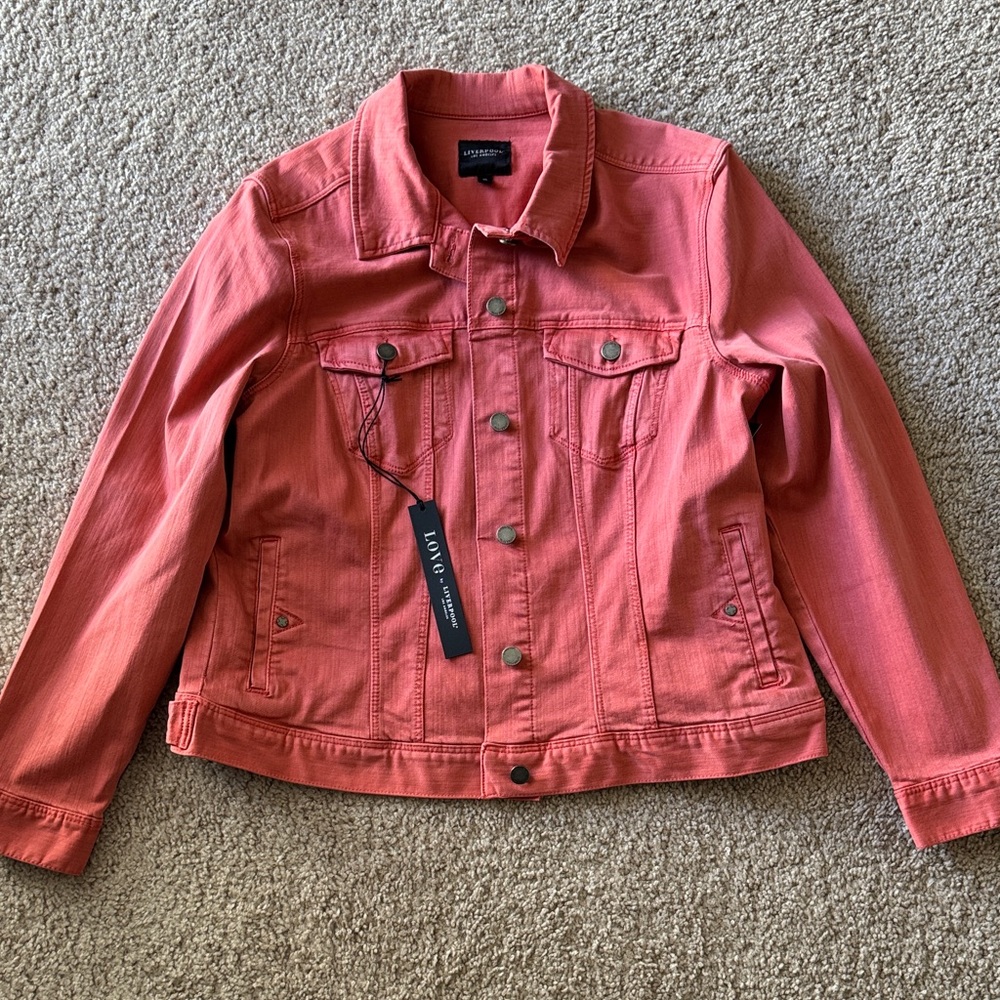 Liverpool Coral Jean Jacket